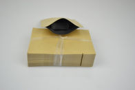 Plain Brown Kraft سفارشی کیسه های کاغذی برای بسته بندی مواد غذایی