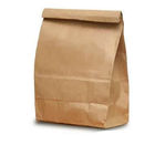 سفارشی کیسه های کاغذی کرافت کاغذ بسته بندی مواد غذایی، کیسه کاغذ ساده قهوه ای