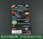 بسته بندی قرص های جنسی Black Mambar بسته های کارت تاول سیاه پلنگ ساخته شده به صورت سفارشی