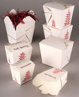 جعبه بسته بندی کاغذی سفید برای غذا در برو، جعبه بسته بندی نودل