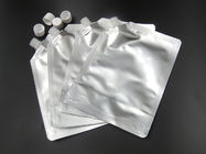 بسته بندی کیسه های فویل بسته بندی هوادهی بسته بندی کیسه های فویل آلومینیومی نقره ای با زایلوک و اسپات