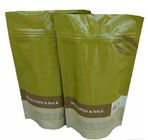 PET / AL / PE Ziplock چای کیسه های بسته بندی، Stand Up Bags قابل تعویض اندازه سفارشی