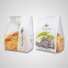 کیسه کاغذ White Kraft برای کیسه های نان / پایه ای با میلار و پنجره پاک کن