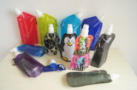 کیسه های آب قابل انعطاف قابل خواندن چاپ شده / بطری با Carabineer
