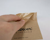 150 میکرون ضخامت کاغذ کیسه های مواد غذایی مقاومت قوی برای بسته بندی نان