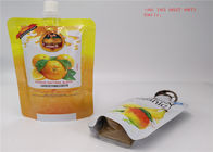 بسته بندی کیسه های قابل استفاده مجدد پلاستیکی مواد غذایی پخت و پز برای آب میوه