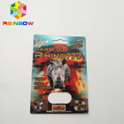 3D Rhino Blister Card Packaging Rhino 12 Rhino 11 مکمل های جنسی مردانه برای تقویت لیبیو