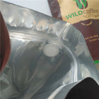 کیسه های چای کیسه ای قابل تنظیم بسته بندی فویل آلومینیومی پایه کیسه های قهوه با شیر