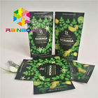 بسته بندی کیسه های پلاستیکی Ziplock بسته بندی آلومینیوم فویل پوشیده از تاتا پودر سبز چای کیسه ای