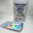 SGS / FDA آلومینیوم فویل کیسه آرایشی قابل استفاده مجدد مایار بسته بندی سه طرفه مهر و موم شده