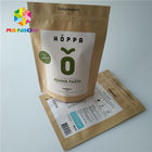 بدون آلودگی بسته بندی مواد غذایی بسته بندی مواد غذایی کیسه کیسه زیپ کیسه ای برای کیسه های آجیل / پروتئین