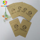 کیسه های کاغذی سفارشی کرافت سه طرفه بسته بندی شده فویل بسته بندی شده قهوه آلی شکلات