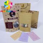 جعبه های بسته بندی مواد غذایی جعبه های بسته بندی بسته بندی حرارتی شیر Ziplock برای دانه های قهوه