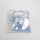 فیلم لیزری شفاف هولوگرام لوازم آرایش کیسه بسته بندی 30-150 میکرون برای زنان