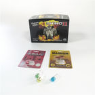 قرص سیاه قرص جعبه های بسته بندی قرص جعبه های کاغذی 3D Effect Sex Pill Rhino 69 9000