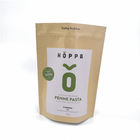Eco Friendly Kraft Paper Bag بسته بندی مواد غذایی Stand Up Zipperfor نان / آب نبات / میوه ها