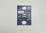 الگوی پلاستیکی کپسول تاول زده شده قرص سکس 3D کارت Rhino 8-50000 با پوشش پلاستیکی
