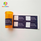 برچسب های آستین Dropper Shrink Pharma Stickers Vial Glass 30ml بطری برای استروئید