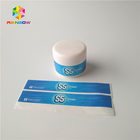 محصولات آرایشی برچسب های آستین کوچک را با لیزر مروارید منجمد ضد آب منجمد