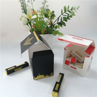 پاک کردن جعبه کاغذ بسته بندی پنجره پاک لوگوی داغ فویل بسته بندی شده برای بسته بندی هدیه / لوازم آرایشی