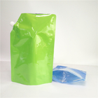 کیف فواره زدن اب تاشو پلاستیک بسته بندی BPA آزاد 3L 5L 10L برای آب آشامیدنی