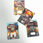 قرص های تقویت کننده مردانه با دوام و بسته بندی بسته های کپسول سری 3D کارت های سری Rhino