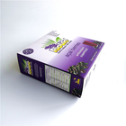 بسته بندی جعبه کاغذ تاشو را بازیافت کنید ، جعبه کاغذی با اندازه اندازه سفارشی را برای انواع توت ها بازیابی کنید