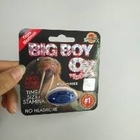 جعبه نمایش بسته بندی کارتهای تاول زده شده قابل چاپ برای تقویت جنسی جنسی مردان