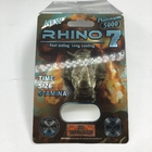 جعبه نمایش قرص های جنسی جنسی مردانه کاغذ کپسول Rhino 7 5000 بسته بندی