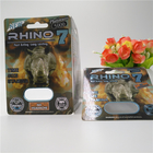 بسته بندی کارتهای تاول زنی 3 بعدی سری Rhino 9K / 7/12 برای کپسول قرص تقویت مردان