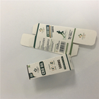 جعبه سیلندر بسته بندی لوله بطری کاغذ روغنی CBD سفارشی چاپ شده با مهر زنی طلا