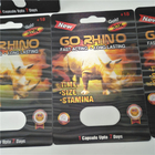 بسته بندی قرص های تقویت کننده نر و کارتهای Rhino 3D برو ، بسته بندی کپسول قرص جنسی بازیافت شود