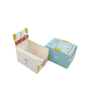 جعبه کاغذ قابل بازیافت بسته بندی چاپ رنگارنگ آرم سفارشی مواد غذایی