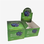 جعبه کاغذی سازگار با محیط زیست ، جعبه بسته بندی کادویی Rhino CBD بطری روغن نوار انرژی جعبه بسته بندی
