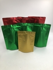 کیسه های قهوه با کیسه های فویل آلومینیومی برای کیسه های کیسه های دانه های قهوه