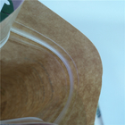 120mic Ziest نشاسته PLA Kraft کاغذ کیف دستی قابل بازجویی