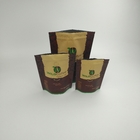 کیسه های بسته بندی قهوه زیست تخریب پذیر درجه مواد غذایی کیسه های چای فویل آلومینیوم چاپ شده