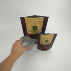 کیسه های بسته بندی قهوه زیست تخریب پذیر درجه مواد غذایی کیسه های چای فویل آلومینیوم چاپ شده
