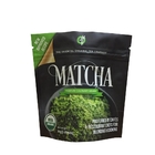 چاپ سفارشی کیسه های ZipLock فویل آلومینیومی کیسه های بسته بندی پودر چای سبز Matcha کیسه