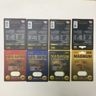 چهار رنگ کارتهای کاغذی Magnum جعبه Papaer برای بسته بندی کپسول قرص