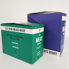 جعبه نمایش خرده فروشی مقوایی تاشو چاپ شده سفارشی 200G بسته بندی نوار انرژی اسنک جعبه های کاغذی