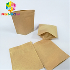 بسته بندی کاغذ چاپی کیسه های زیپلاک را با کیسه پایین برای غذا بایستید
