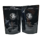 بسته بندی کیسه پلاستیکی دانه های قهوه Ziplock Tear Notch 100 گرم 200 گرم 250 گرم 500 گرم
