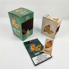 جعبه کاغذی جعبه کاغذی بسته بندی بسته بندی سیگار برگ برگ جدید Grabba Leaf Set Display