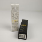 آرم سفارشی چاپ جعبه بسته بندی لوازم آرایشی و بهداشتی تاشو مستطیلی براق برای بطری های مراقبت از پوست سرم اسانس