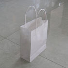 کیسه کاغذ سفارشی سفید کاغذ قابل بازیافت کاغذ چاپ افست 150 گرم