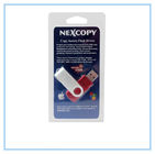 بسته بندی کارتن کارت PVC رنگارنگ برای USB بسته بندی تک
