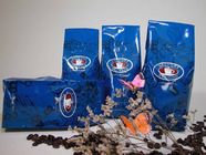 کیسه بسته بندی چای / کیسه های بسته بندی چای کیسه ای Blue Gusset Side چاپ رنگی مات Finish