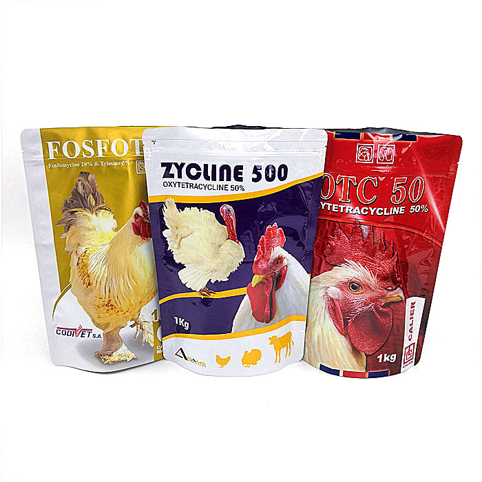 بسته بندی کیسه های پلاستیکی مرغ Packaging Eco Friendly Bopp کیسه های پوشیده از زیپ