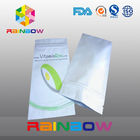 جعبه سفید بسته بندی مواد غذایی بسته بندی مواد غذایی با آلومینیوم فویل سفارشی چاپ شده